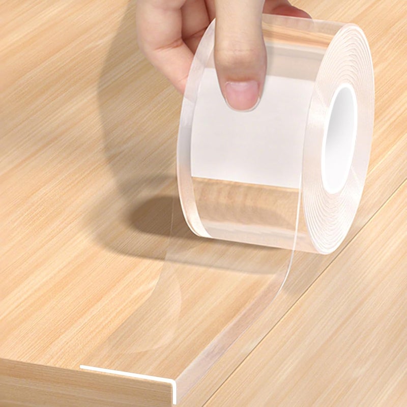 CHENYA Corner Protectors Baby Proofing,2 in x 6.6ft Clear Edge Protector Strip,Furniture Corner Guards,Cabinets,Tables and Window Sill Sharp Corner Safety Bumpers - Image 1